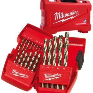 ZESTAW WIERTEŁ DO METALU HSS-G 1-10MM 19 SZT.