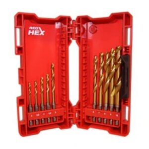 WIERTŁO DO METALU HSS TI.10PC SET-10 PC