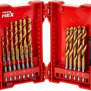WIERTŁO DO METALU HSS TI.19PC SET-19 PC