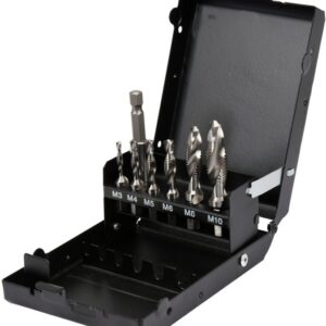 ZESTAW WIERTŁA-GWINTOWNI M3-M10 7SZT HEX - YT-44849