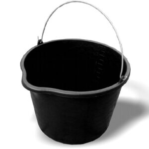 WIADRO BUDOWLANE PLASTIKOWE Z LEJKIEM 12 LITRÓW - WIA PL 12LE