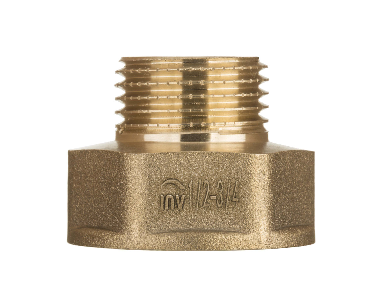 ZŁĄCZKA MOSIĘŻNA REDUKCYJNY NAKR.WKRĘT GWINT W/Z 3/8'*1/4' - H/ZM-10-081