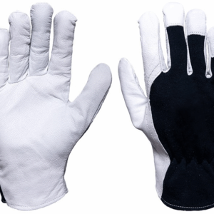 RĘKAWICE SKÓRA KOZIA, ŚCIĄGACZ, SAFETICULT BASIC R10 - 12 PAR - REK SKRLTO10