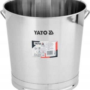 WIADRO / POJEMNIK  ZE STALI NIERDZEWNEJ 28L. - YG-00652