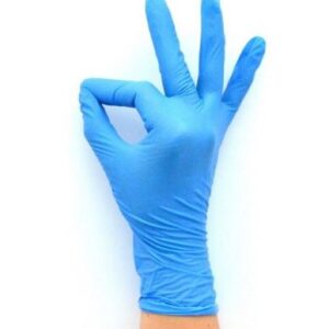 RĘKAWICE NITRYLOWE NIEBIESKIE MASTER PRIDE ROZMIAR L - REK GU 4788