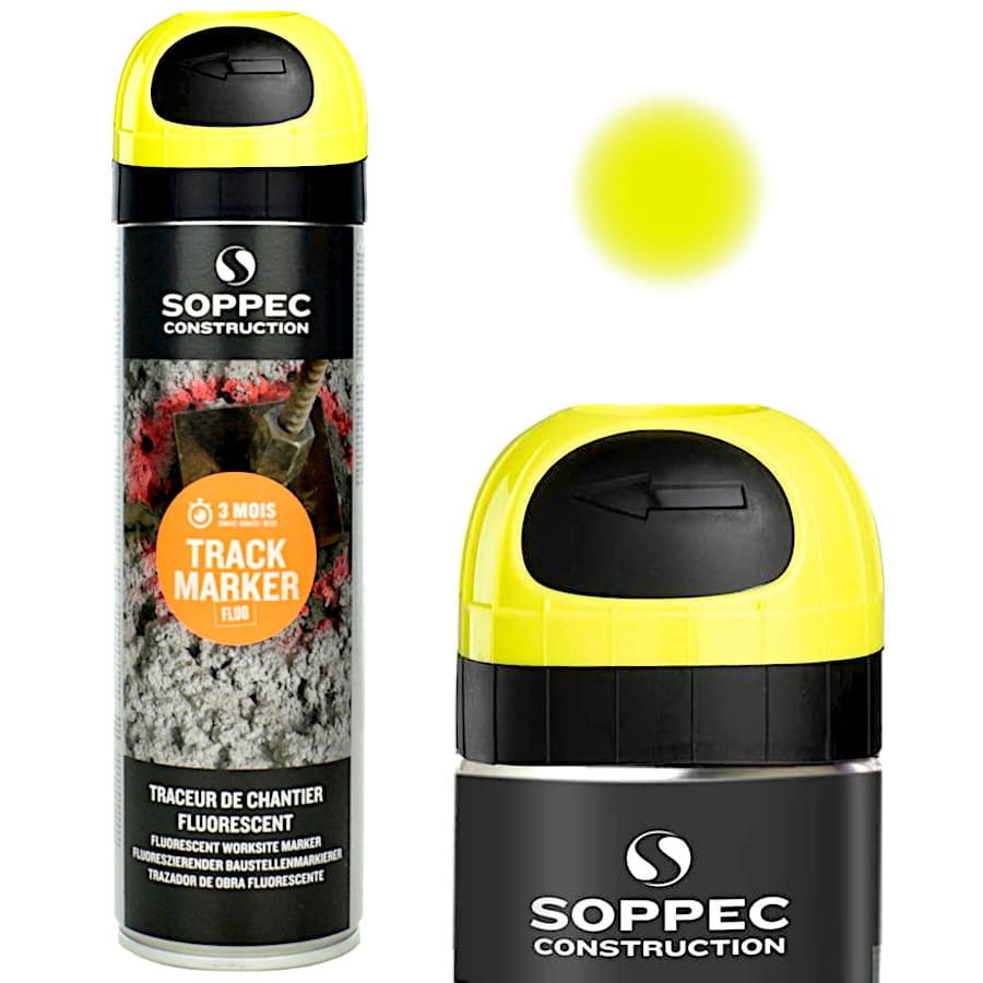 SOPPEC SPRAY GEODEZYJNY TRACK MARKER ŻÓŁTY 500ML - MTP GEO ŻÓŁ