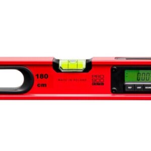 POZIOMICA PRO900 Z ELEKTRONICZNYM ODCZYTEM 180 CM - 100-E2-180