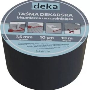 TAŚMA USZCZELNIAJĄCA DEKARSKA ALUBUTYL 10CM*10MB ANTRACYT - D-410-7010